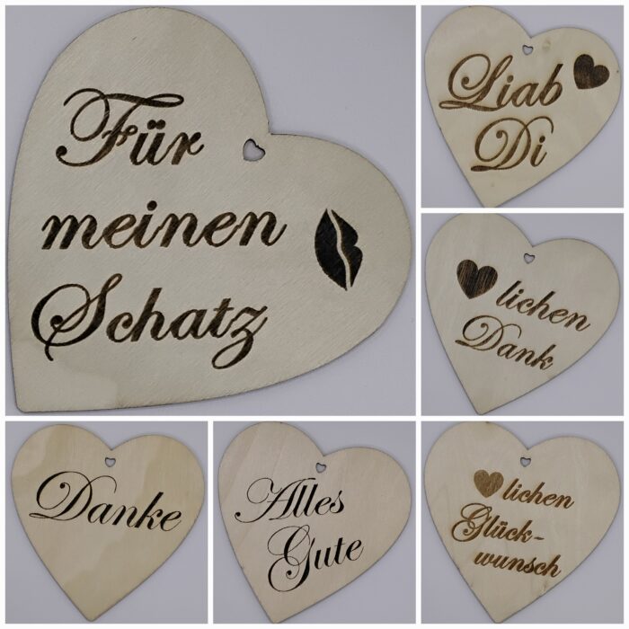 Herzanhänger graviert – Bild 9
