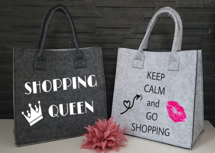 Handtasche Filz – Bild 2