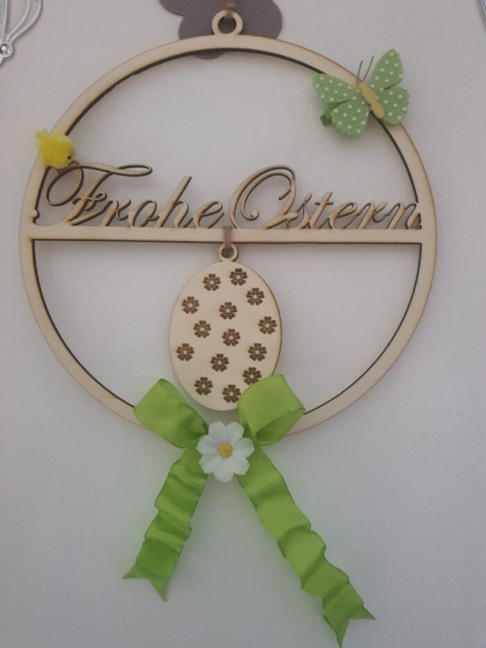 Tür-/Wandkranz Ostern – Bild 2