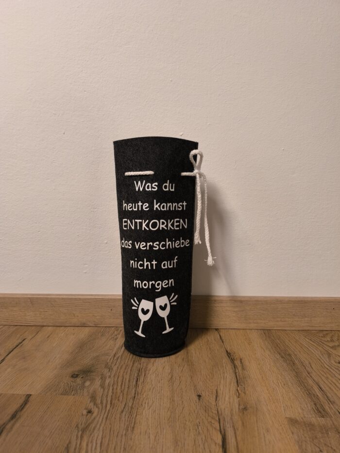 Weintasche – Perfektes Geschenk für Weinliebhaber – Bild 3