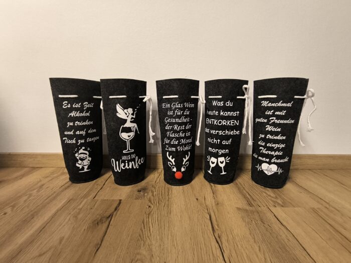 Weintasche – Perfektes Geschenk für Weinliebhaber – Bild 6