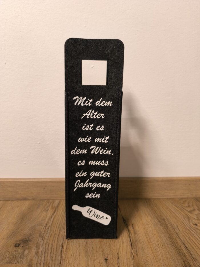 Weintasche – Perfektes Geschenk für Weinliebhaber – Bild 7