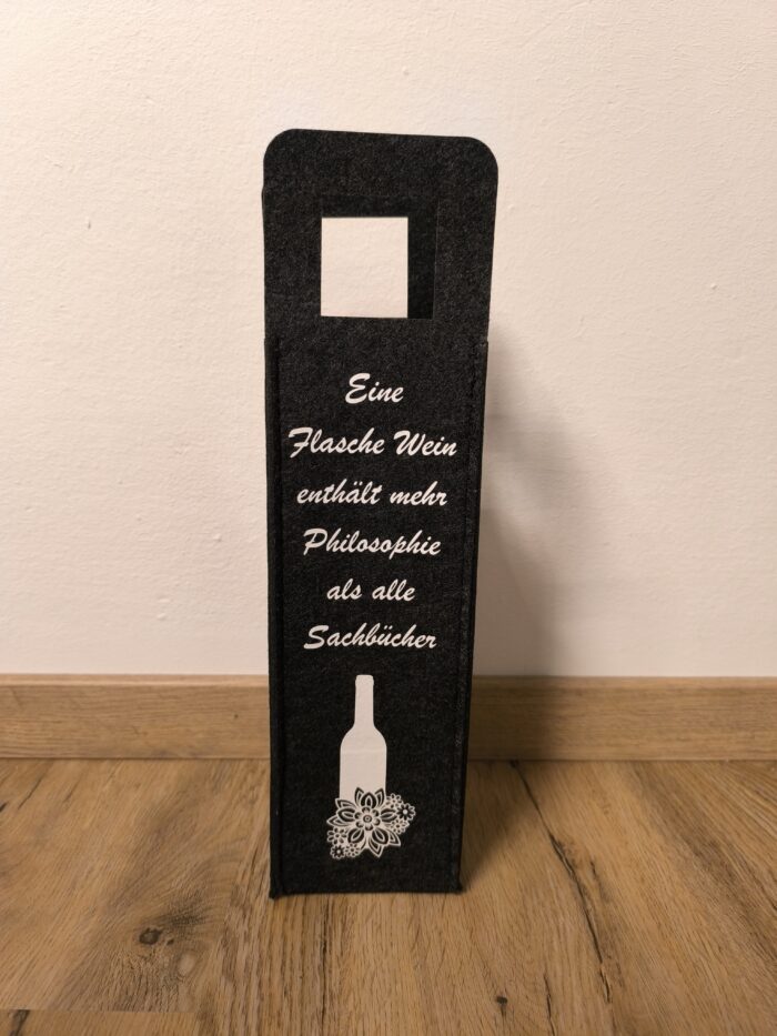 Weintasche – Perfektes Geschenk für Weinliebhaber – Bild 8