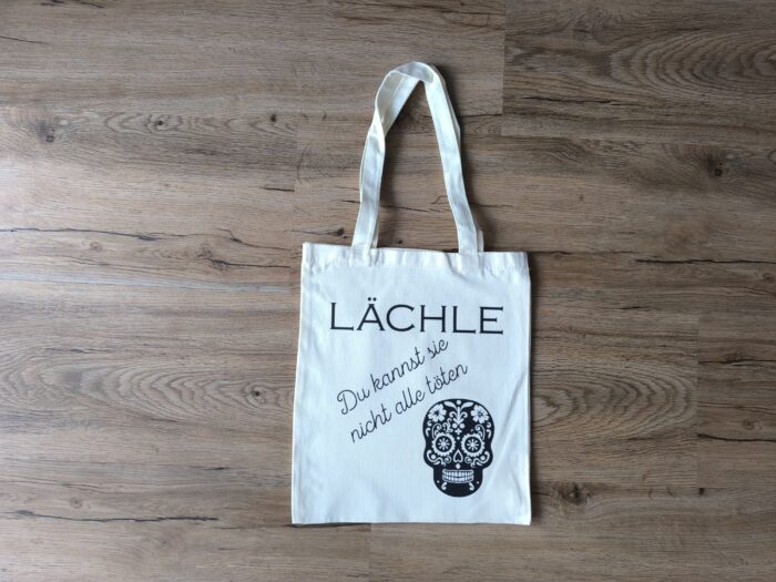 Leinentasche mit Spruch – Ein stylisches Statement für jeden Tag – Bild 3