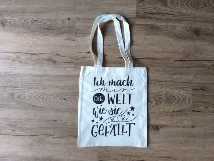 Leinentasche mit Spruch – Ein stylisches Statement für jeden Tag – Bild 4