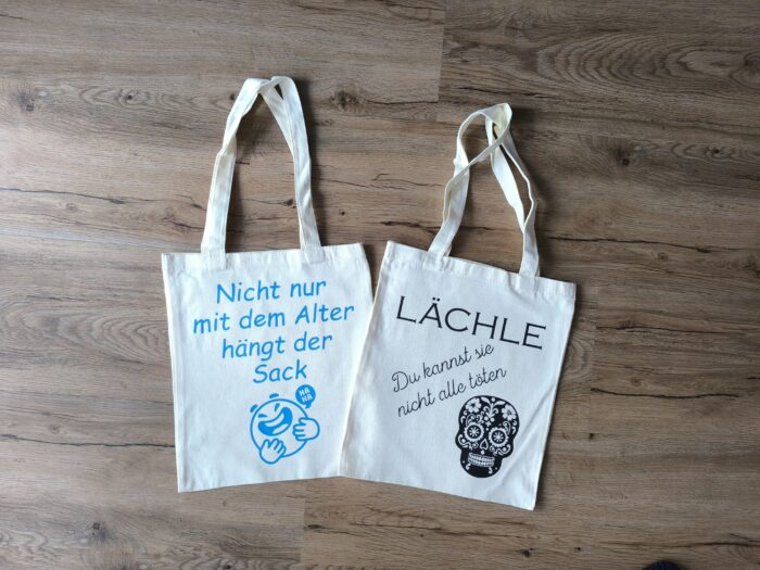 Leinentasche mit Spruch – Ein stylisches Statement für jeden Tag – Bild 9