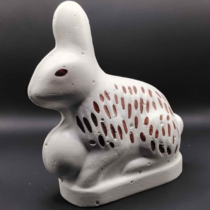 Osterlamm/Osterhase aus Gips – Bild 3