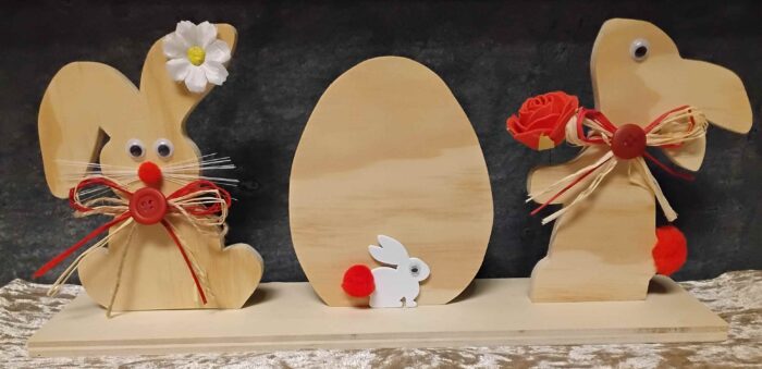 Osterdeko Holzfigur – Bild 10